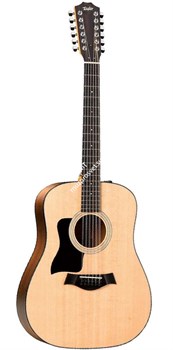 TAYLOR 150e LH 100 Series, LH гитара электроакустическая левосторонняя форма корпуса дредноут, мягкий чехол - фото 64405
