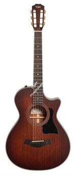 TAYLOR 322ce 12-Fret 300 Series, гитара электроакустическая, форма корпуса Grand Concert, кейс - фото 64445