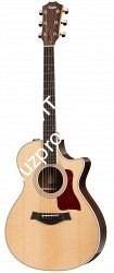 TAYLOR 412ce-R 400 Series, гитара электроакустическая, форма корпуса Grand Concert, кейс - фото 64500