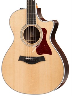 TAYLOR 412ce-R 400 Series, гитара электроакустическая, форма корпуса Grand Concert, кейс - фото 64502