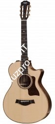 TAYLOR 712ce 12-Fret 700 Series, гитара электроакустическая, форма корпуса Grand Concert, кейс - фото 64619