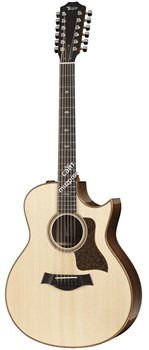 TAYLOR 756ce 700 Series, гитара электроакустическая двенадцатиструнная, форма корпуса Grand Symphony, кейс - фото 64635