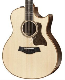 TAYLOR 756ce 700 Series, гитара электроакустическая двенадцатиструнная, форма корпуса Grand Symphony, кейс - фото 64636