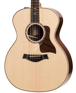 TAYLOR 814e 800 Series, гитара электроакустическая, форма корпуса Grand Auditorium, кейс - фото 64653