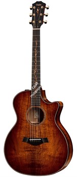 TAYLOR K24ce Koa Series, гитара электроакустическая, форма корпуса Grand Auditorium, кейс - фото 64732