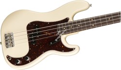 Fender American Original '60s Precision Bass®, Rosewood Fingerboard, Olympic White Бас-гитара с кейсом, цвет белый - фото 64797