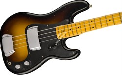 FENDER 2018 LTD JOURNEYMAN RELIC® 58 PRECISION BASS® - WIDE FADE 2-COLOR SUNBURST Бас-гитара с кейсом, двухцветный санберст - фото 64887