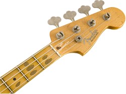 FENDER 2018 LTD JOURNEYMAN RELIC® 58 PRECISION BASS® - WIDE FADE 2-COLOR SUNBURST Бас-гитара с кейсом, двухцветный санберст - фото 64889