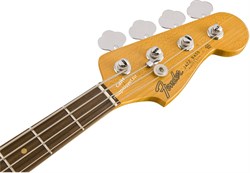 FENDER 2018 POSTMODERN BASS RW - JOURNEYMAN RELIC® - FADED 3-COLOR SUNBURST Бас-гитара с кейсом, 3-х цветный санберст - фото 64899