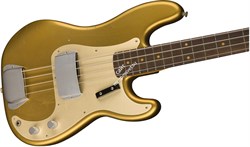 FENDER 2018 JOURNEYMAN RELIC® 1959 PRECISION BASS - AGED AZTEC GOLD Бас-гитара с кейсом, цвет золотистый - фото 64912