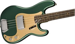 FENDER 2018 JOURNEYMAN RELIC® 1959 PRECISION BASS - AGED SHERWOOD GREEN METALLIC Бас-гитара с кейсом, цвет зеленый - фото 64922