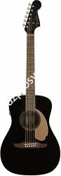 Fender Malibu Player JTB Электроакустическая гитара, цвет черный - фото 65003