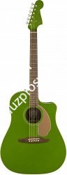 Fender Redondo Player ELJ Электроакустическая гитара, цвет зеленый - фото 65059