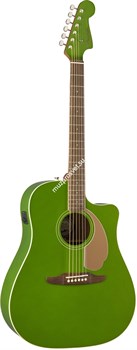 Fender Redondo Player ELJ Электроакустическая гитара, цвет зеленый - фото 65061