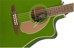 Fender Redondo Player ELJ Электроакустическая гитара, цвет зеленый - фото 65063