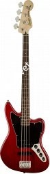 FENDER SQUIER VINTAGE MODIFIED JAGUAR BASS SPCL CRT бас-гитара, цвет красный - фото 65167