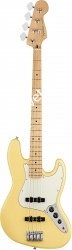 FENDER PLAYER JAZZ BASS MN BCR Бас-гитара, цвет желтый - фото 65294