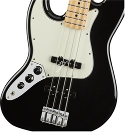 FENDER PLAYER JAZZ BASS LH MN BLK Бас-гитара левосторонняя, цвет - фото 65329