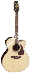 TAKAMINE PRO SERIES 5 P5JC электроакустическая гитара типа JUMBO CUTAWAY с кейсом, цвет натуральный - фото 65441