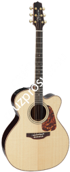 TAKAMINE P7JC электроакустическая гитара типа JUMBO CUTAWAY с кейсом, цвет натуральный - фото 65446