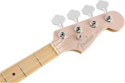 FENDER FLEA BASS II MN MATTE SHP Бас-гитара, именная модель Фли (RHCP), цвет розовый - фото 65471