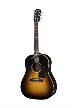 GIBSON J-45 Standard Vintage Sunburst электроакустическая гитара, цвет санберст, в комплекте кейс - фото 65571