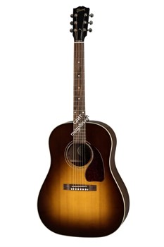 GIBSON J-15 Standard Walnut Burst гитара электроакустическая, цвет санберст в комплекте кейс - фото 65631