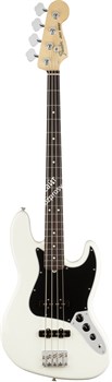 FENDER AMERICAN PERFORMER JAZZ BASS®, RW, ARCTIC WHITE 4-струнная бас-гитара, цвет белый, в комплекте чехол - фото 65682