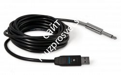 ALESIS Acoustic Link USB-кабель для гитары (1/4'TS -> USB) - фото 65947