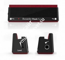 FOCUSRITE iTrack Pocket Компактный аудио интерфейс для записи на iPhone 5, 5C, 5S/iPad с разъемом Lightning. - фото 66149