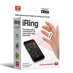 IK MULTIMEDIA iRing - White контроллер движения для управления музыкальными приложениями iOS устройств, белый - фото 66508