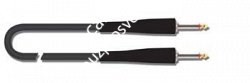 QUIK LOK S198-3 BK готовый инструментальный кабель, 3 метра, разъемы Mono Jack прямые, цвет черный - фото 66937