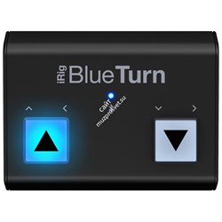 IK MULTIMEDIA Tablet Page Turner Bundle комплект из напольного контроллера iRig BlueTurn и крепления iKlip Xpand - фото 67018
