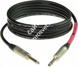 KLOTZ PRON060PP Pro Artist готовый инструментальный кабель, длина 6 м., разъемы Neutrik Mono Jack (прямой-прямой) - фото 67031