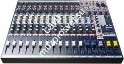 Soundcraft EFX12 Микш.пульт 12 mono, 2 stereo, 2 aux, встроенный эффект-процессор Lexicon 32 программы, tap tempo - фото 67136