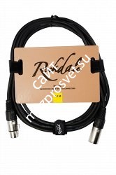 ROCKDALE MC001.10 Микрофонный кабель с разъёмами XLR для балансных соединений, OFC, 84х0,1+2х(28х0,1), длина 3,3 м - фото 67582
