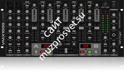 BEHRINGER PRO MIXER VMX1000USB микшер для DJ, 7 каналов, процессор эффектов, USB интерфейс, счетчик BPM - фото 67684