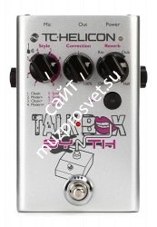 TC Helicon Talkbox Synth напольная гитарно - вокальная педаль эффекта вокодера и синтезатора - фото 67824