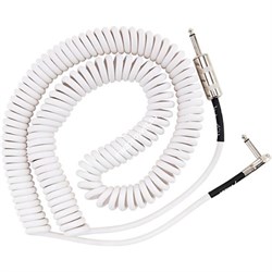 FENDER HENDRIX VOODOO CHILD CABLE WHITE Гитарный кабель jack-jack, 9 метров, модель Джими Хендрикс, белый - фото 68104