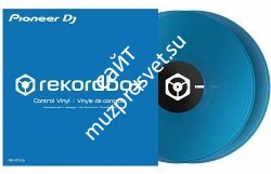 PIONEER RB-VD1-CB Тайм-код пластинки для rekordbox DVS, синие (пара) - фото 68239