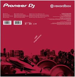 PIONEER RB-VD1-CR Тайм-код пластинки для rekordbox DVS, красные (пара) - фото 68250