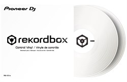 PIONEER RB-VD1-W Тайм-код пластинки для rekordbox DVS, белые (пара) - фото 68256