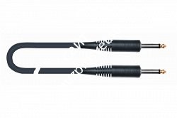 QUIK LOK S198-4,5 BK готовый инструментальный кабель, 4,5 метра, разъемы Mono Jack прямые, цвет черный - фото 68361