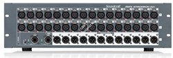 Soundcraft MSB-32i Cat5 Mini Stagebox 32 (3U) 32 удалённо управляемых микр. предусилителей и 12 аналоговых линейных выходов, 2 M - фото 68381