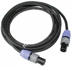 KLOTZ SC3-15SW готовый спикерный кабель 2 x 2.5мм, длина 15, Neutrik Speakon, пластик -Neutrik Speakon, пластик, цвет черный - фото 68437