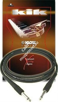 KLOTZ PP-JJ0030 3 патч кабеля для соединения педалей, дл 30 см, разъёмы mono jack (TS) KLOTZ (прямые) - фото 68500