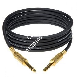 KLOTZ B3PP1-0200 готовый инструментальный кабель, балансный, длина 2 метра, разъемы KLOTZ Stereo Jack, цвет черный - фото 68797
