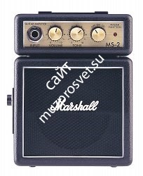 MARSHALL MS-2 MICRO AMP (BLACK) микрокомбо, 1 Вт - фото 69152