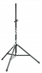 K&M 21460-009-55 стойка для акустической системы, диаметр 35мм, высота от 1375 до 2185 мм, алюминий, черная - фото 69623