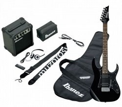 IBANEZ IJRG200U BLACK NEW JUMPSTART набор начинающего гитариста, серия GIO - фото 69811
